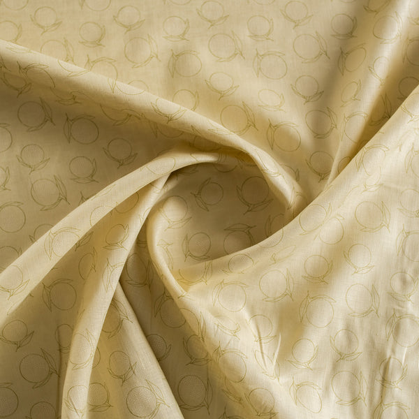 Citrus Sketch 100% Linen Fabric