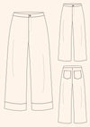 Daphne Trousers MultiSize PDF Pattern