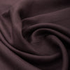 Deep Aubergine 100% Linen Fabric| Remnant