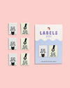 My Cat “Helped” Make This Woven Labels – Pack of 6