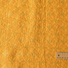 Golden Citrine Embroidered Linen Fabric