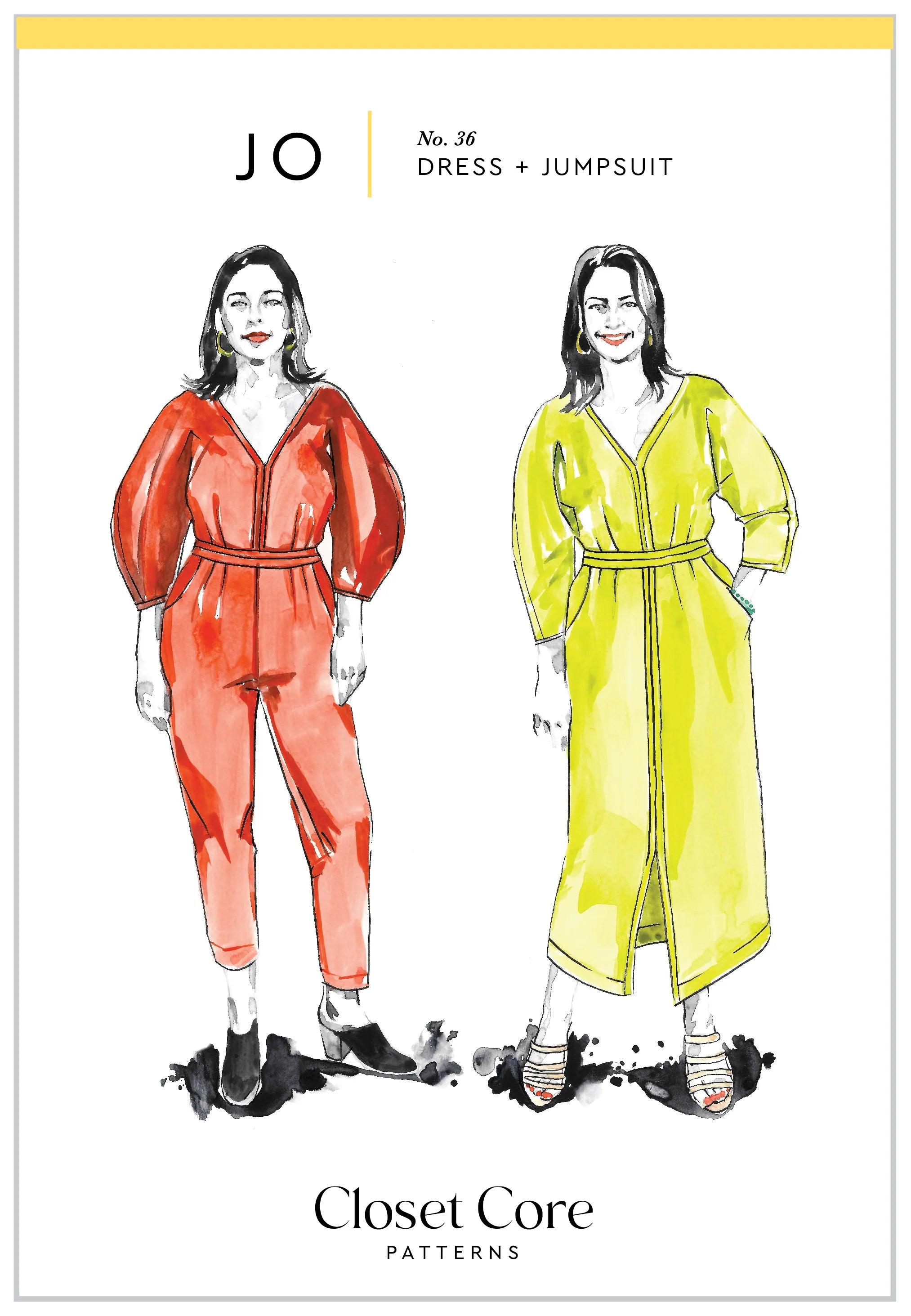 Jo Dress + Jumpsuit Sewing Pattern