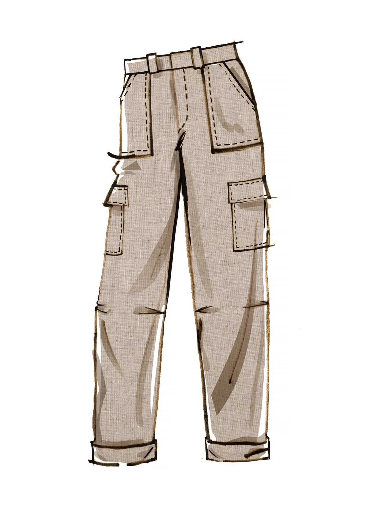 McCall's Men’s Shorts & Pants Sewing Pattern M8264 – de Linum