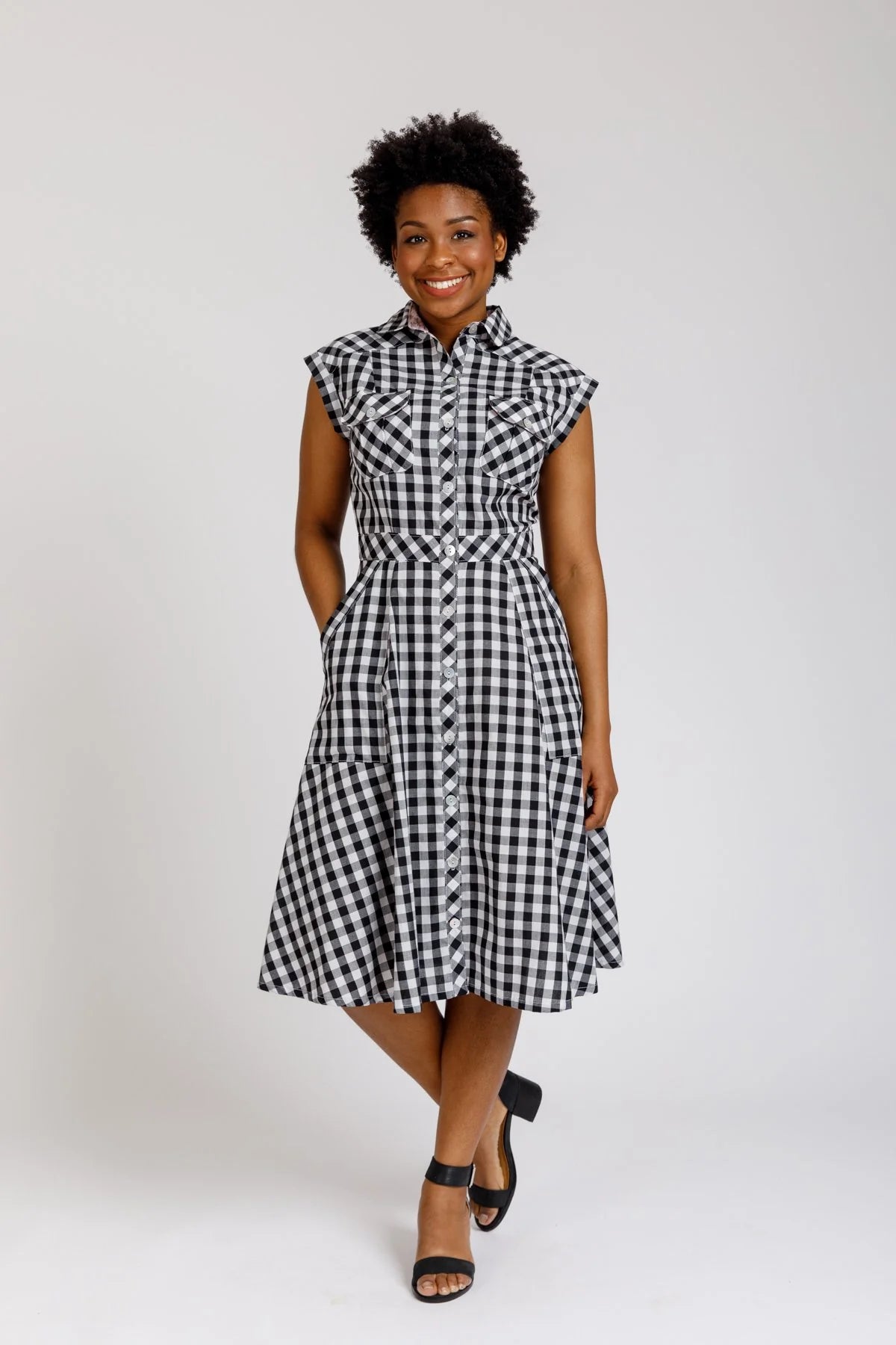 midi shirt dress sewing pattern Sewing Pattern