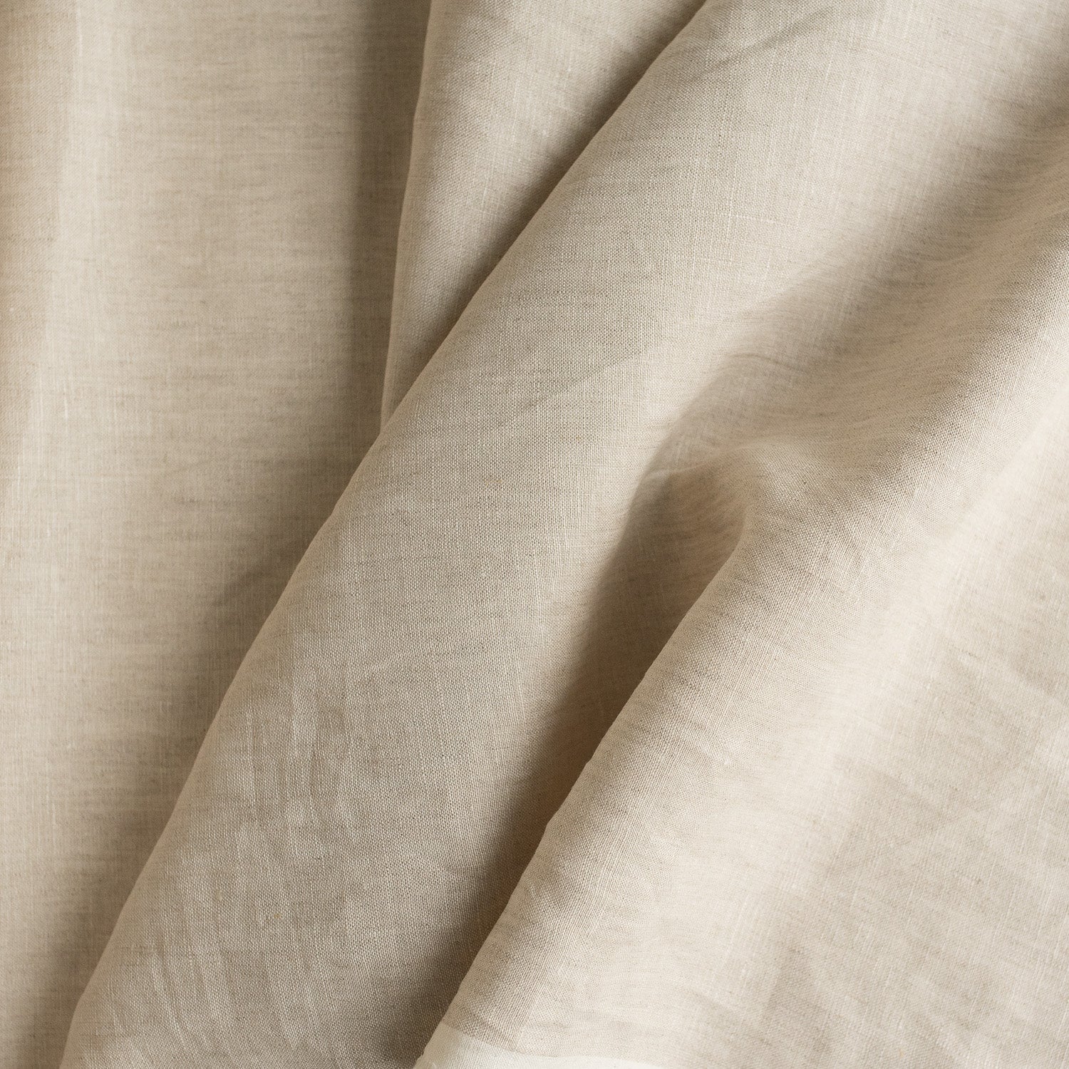 Oatmeal 100% Linen Fabric