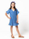 Pixie Teens Dress Multi-Size Sewing Pattern - hard copy