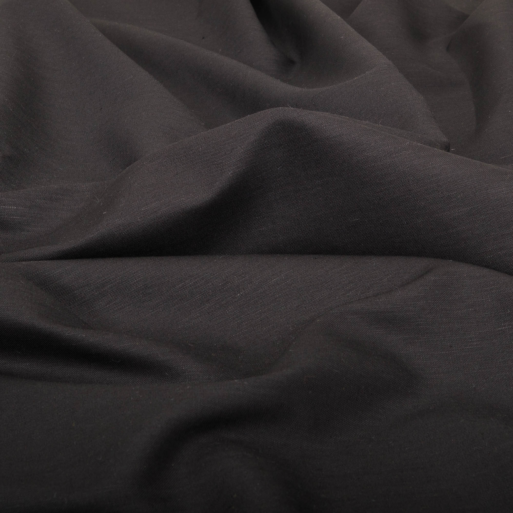 Remnant of Black Linen Blend