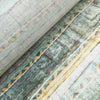 Geometric Stripe Linen Blend | Remnant