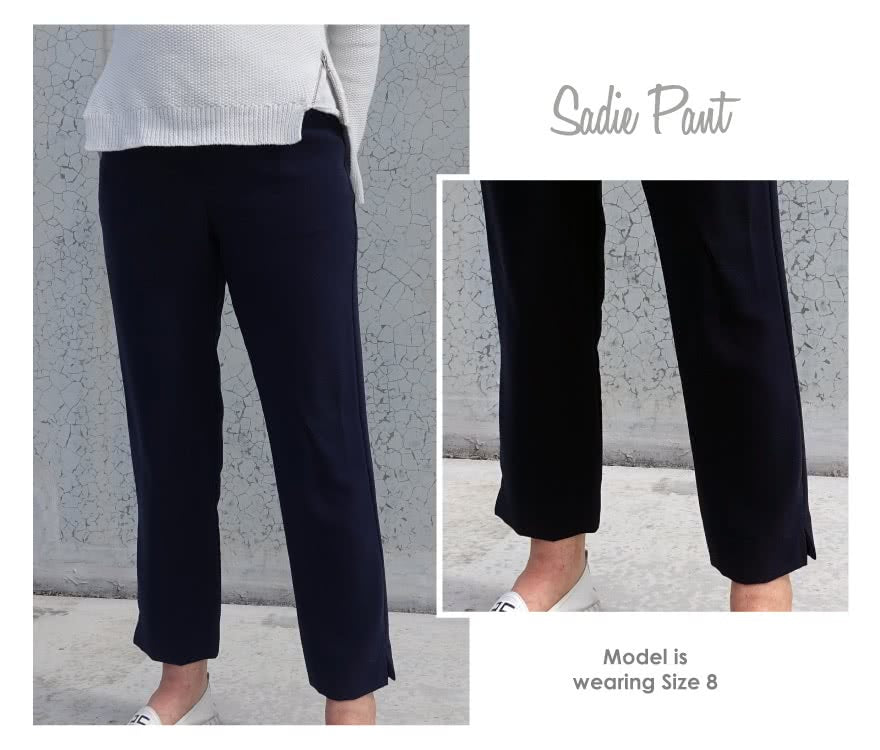 Sadie Pant Multi-Size Sewing Pattern - hard copy