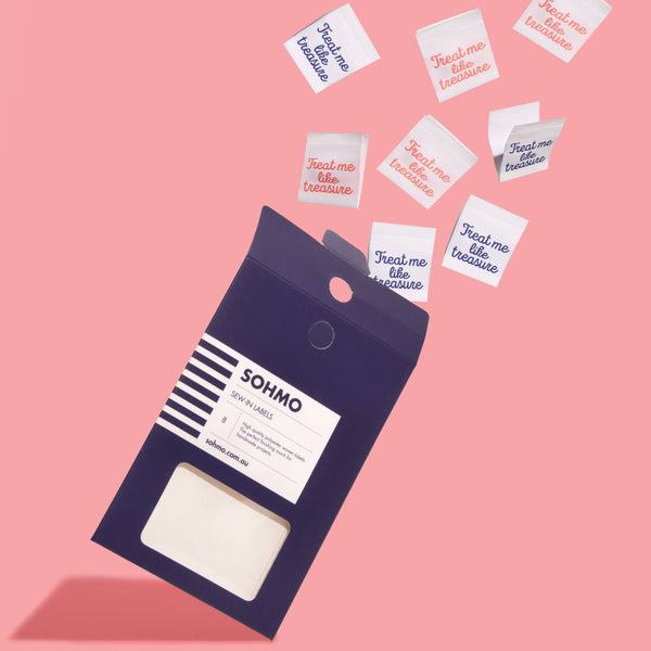 Sew-in Labels - Treat me like Treasure