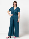 Shannon Jumpsuit Multi-Size Sewing Pattern - hard copy