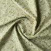 Urban Green Embroidered Linen Blend Fabric