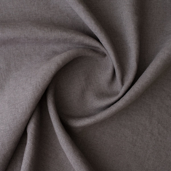 Classic Charcoal extra wide 280cm 100% linen fabric 300gsm for jackets, aprons, cushions, curtains and structured home textiles