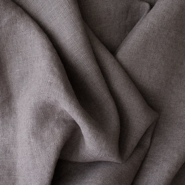 Classic Charcoal extra wide 280cm 100% linen fabric 300gsm for jackets, aprons, cushions, curtains and structured home textiles