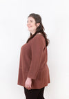 Versatile Uniform Tunic sewing pattern with customizable options for neckline, skirt, and sleeves