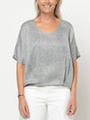 Daphne Tunic Sewing Pattern – oversized cocoon shape tunic with hem tucks and U neckline