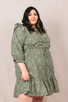 Davenport Dress Sewing Pattern – pull-on ruffle sleeve dress with elastic waist & pockets (XS–7X)