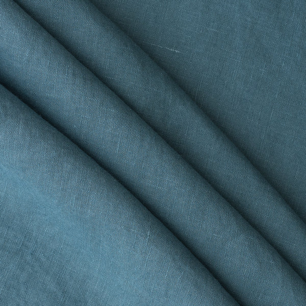 Deep Tidal extra wide 280cm 100% linen fabric 165gsm for dresses, shirts, skirts, relaxed pants, curtains and home textiles