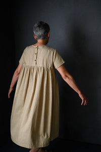 Florence Swingy Top & Dress Pattern - Button Back Detail | Merchant ...