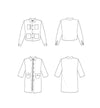 Ilford Jacket Sewing Pattern – unisex modular jacket or shirt with sleeve and pocket options (XS–7X)