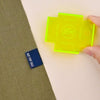 KATM Gauge for Labels tool for accurate sewing label placement in handmade clothes and DIY sewing projects