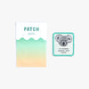 I’m Probably Thinking About Sewing Koala iron-on patch KATM sewing label for handmade clothes and DIY sewing projects