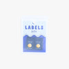 Love You To The Moon and Back woven KATM sewing labels for handmade clothes and DIY sewing projects