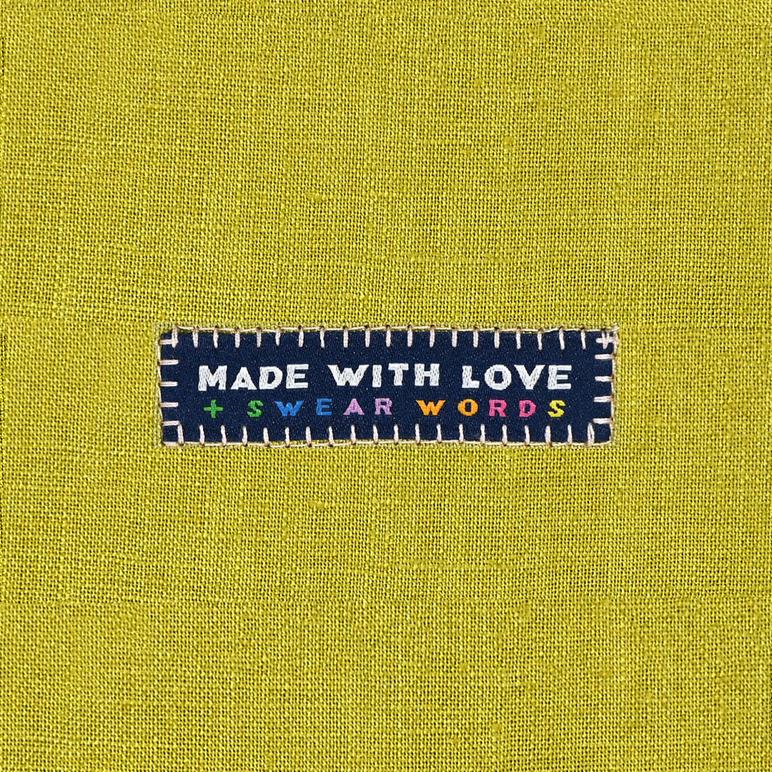 KATM Sewing Labels | Made With Love & Swear Words | de Linum Australia