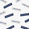 Made With Love & Swear Words KATM sewing labels for handmade clothes and DIY sewing projects