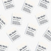 Me Made Definition woven KATM sewing labels for handmade clothes and DIY sewing projects