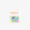 KATM MON 2 SUN sewing labels for handmade clothes – colourful day-of-the-week tags for DIY sewing and me-made garments.
