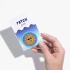 Sunglasses Sun iron-on patch KATM sewing label for handmade clothes and DIY sewing projects