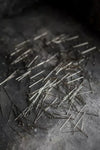 Merchant & Mills Dressmaking Pins, nickel-plated for durable garment construction