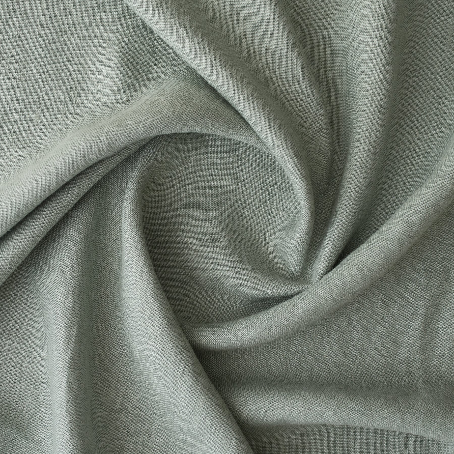 Misty Sage Extra Wide Linen Fabric 280cm | Australia – de Linum