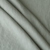 Close-up ofMisty Sage extra wide 280cm 100% linen fabric 300gsm for jackets, aprons, cushions, curtains and structured home textiles with folds