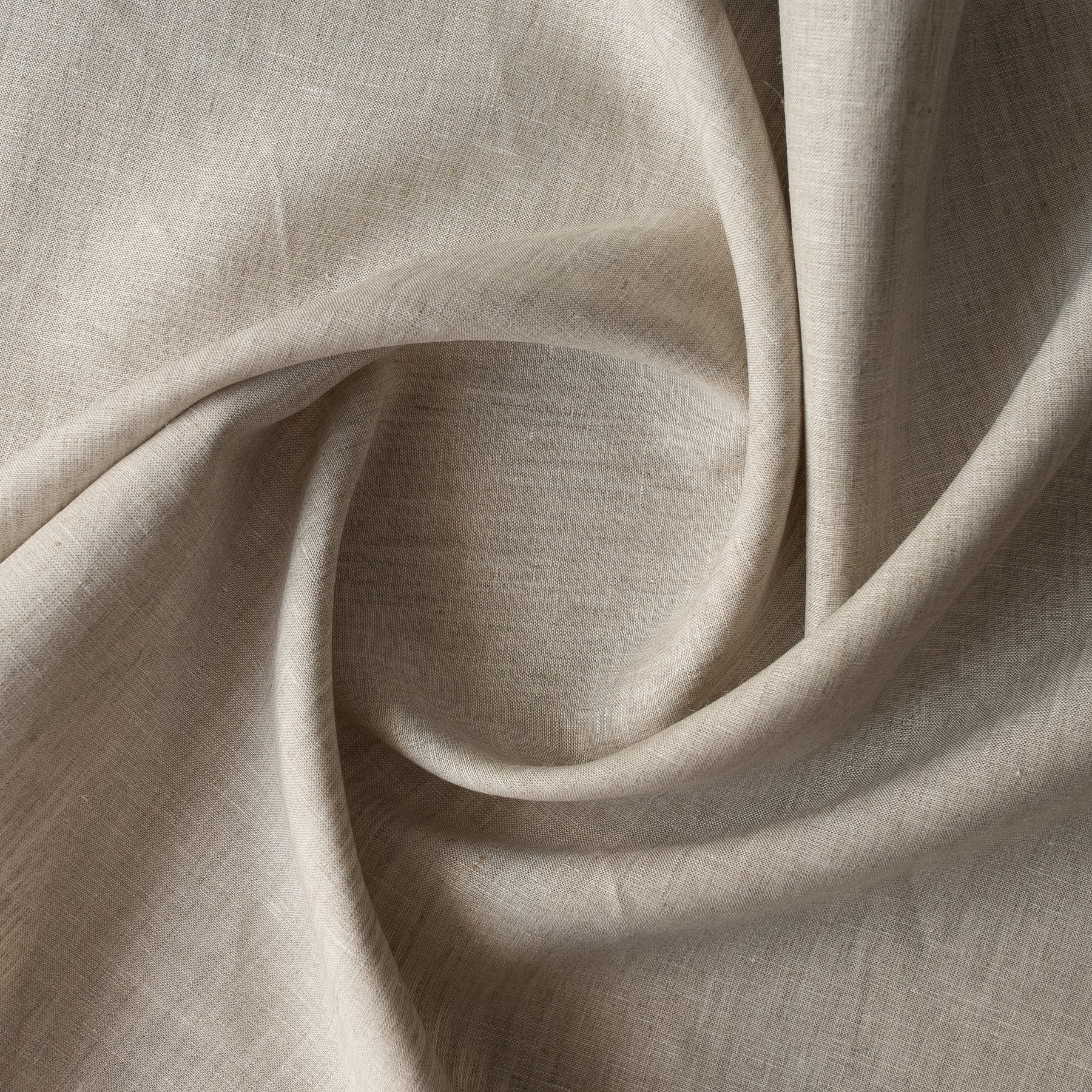 Oatmeal Linen Color Oatmeal 100% Linen Fabric | Medium Weight, Natural Earthen Tone – de Linum