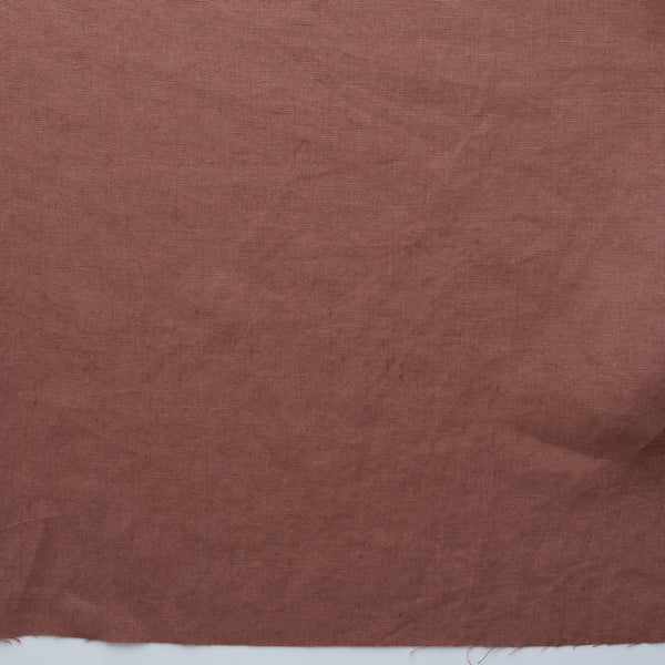 Outback Copper extra wide 280cm 100% linen fabric 165gsm for dresses, shirts, skirts, relaxed pants, curtains and home textiles