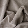 Close-up of Raw Linen extra wide 280cm 100% linen fabric 300gsm for jackets, aprons, cushions, curtains and structured home textiles