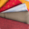 Remnant Fabric Bundle – assorted linen & linen blend fabric pieces for sewing & crafting