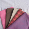 Remnant Fabric Bundle – assorted linen & linen blend fabric pieces for sewing & crafting