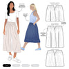Rumi Woven Skirt and Pant Sewing Pattern