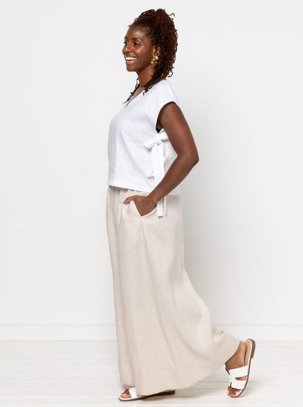 Rumi Woven Skirt and Pant Sewing Pattern