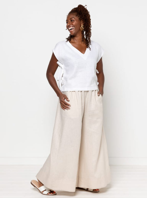 Rumi Woven Skirt and Pant Sewing Pattern