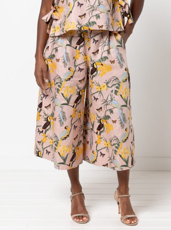 Rumi Woven Skirt and Pant Sewing Pattern