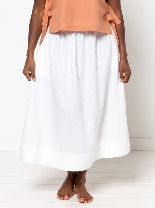 Rumi Woven Skirt and Pant Sewing Pattern