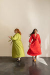 Saturday Skirt Set Sewing Pattern – wrap top and midi A-line skirt with pockets (XS–7X)