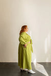 Saturday Skirt Set Sewing Pattern – wrap top and midi A-line skirt with pockets (XS–7X)