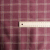 Sumac Plaid 100% Linen Fabric