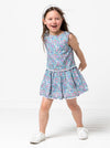 Victoria Kids Dress Multi-Size Sewing Pattern - hard copy
