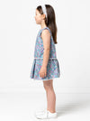 Victoria Kids Dress Multi-Size Sewing Pattern - hard copy